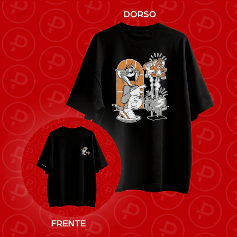 Remera OVERSIZE - Tom & Jerry