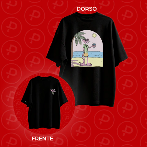 Remera OVERSIZE - La Pantera Rosa