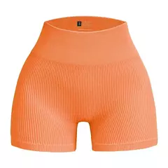 Shorts Feminino Sem Costura de Cintura Alta - ATO Brasil