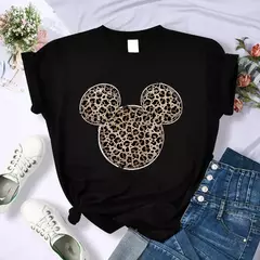 Camiseta Feminina Estilo ano 90 – Estampa Mickey e Minnie Disney - loja online