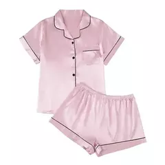 Conjunto de Pijamas Feminino de Seda - ATO Brasil