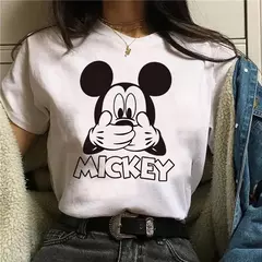 Camiseta Feminina Estilo ano 90 – Estampa Mickey e Minnie Disney - comprar online
