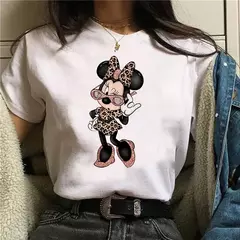 Camiseta Feminina Estilo ano 90 – Estampa Mickey e Minnie Disney - comprar online