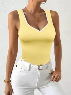 Regata Feminina com Decote em V - ATO Brasil