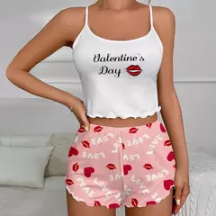 Imagem do Conjunto Feminino de Verão – Regata e Shorts em Seda