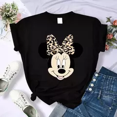 Camiseta Feminina Estilo ano 90 – Estampa Mickey e Minnie Disney - comprar online