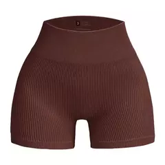 Shorts Feminino Sem Costura de Cintura Alta - loja online