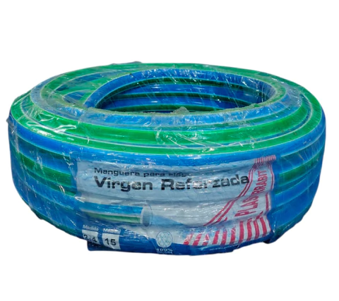Manguera de riego reforzada de 3/4 , rollo de 15 metros - comprar online