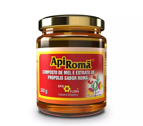 APIROMÃ® - Mel com Própolis e Romã 300g