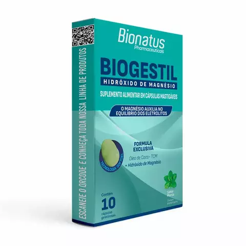 BIOGESTIL HIDROXIDO DE MAGNESIO 10 CAPS - comprar online