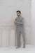 PIJAMA MASCULINO LONGO GOLA V RYAN - CINZA - Cheirinho com Beijinho