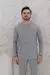 PIJAMA MASCULINO LONGO GOLA V RYAN - CINZA - comprar online