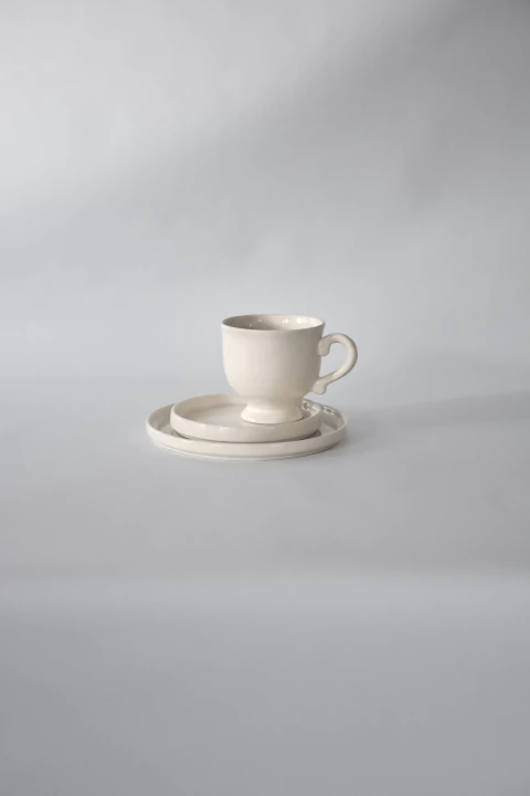 Combo Desayuno (Taza Mevak+ Plato Satori + Plato Fika M)