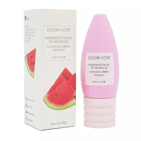 Hidratante Facial Glow Love Melancia Max Love