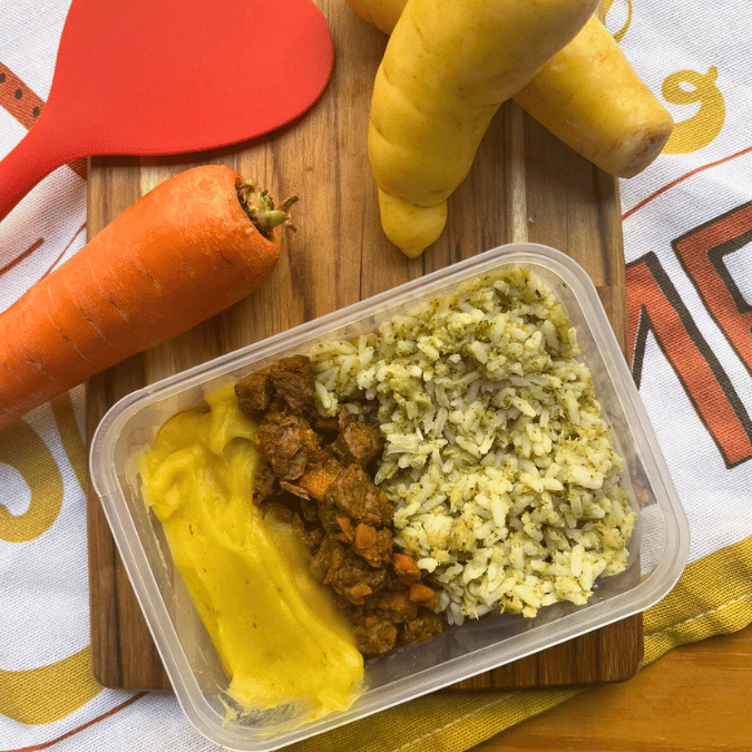 3.5 - Mini Escalopes com Molho Ferrugem