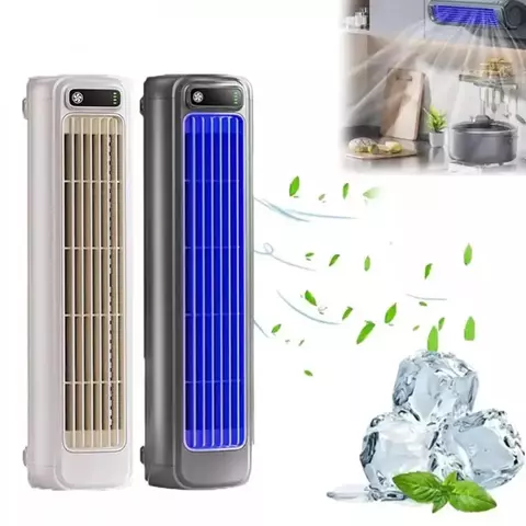 Verão cozinha ventilador de parede, ventilador de ar portátil, ultra condicion
