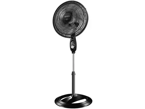 Ventilador de Coluna Mondial Super Power VSP-40C-NB 40cm 6 Pás 3 Velocidades Pr