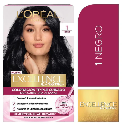 Kit Tintuta Excellence Creme Con Ácido Hialurónico