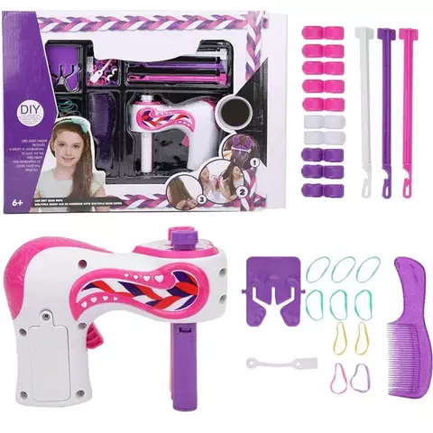 Tranças Perfeitas na Hora – Máquina Automática Infantil de 3 Fios - comprar online