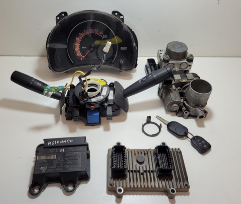 Kit Módulo Injeção Fiorino 1.4 EVO 2015 Sem Ar Usado Orig.