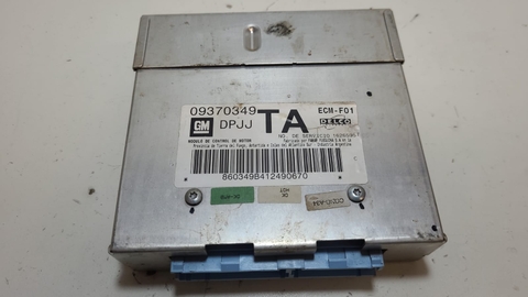 Módulo Injeção Corsa 1.0 2009 09370349 TA Programar