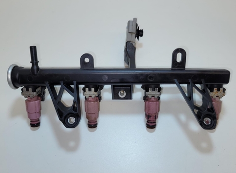 Flauta Injeção Com Bicos Peugeot 207 2012 9661364380 Orig.