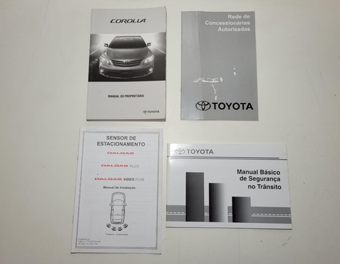 Manual Proprietário Toyota Corolla 2011