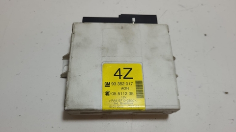 Modulo Vidro Elétrico Zafira 2006 93382017 Usado Original