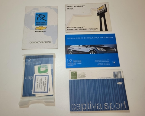 Manual do Proprietário Captiva 2.4 2010 Original