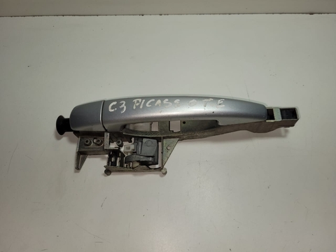 Maçaneta Externa Tras. Lado Esq. C3 Picasso 2012 C/ Detalhe