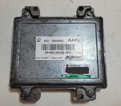 Modulo Injeção Captiva 2.4 2010 12635902 PROGRAMAR