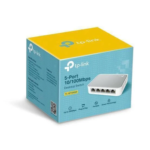 Switch de escritorio 5 puertos 10/100Mbps
