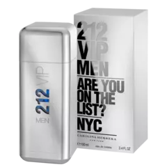 212 VIP Men Carolina Herrera Eau de Toilette - Perfume Masculino na internet