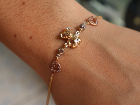 Pulsera Teddy 10K