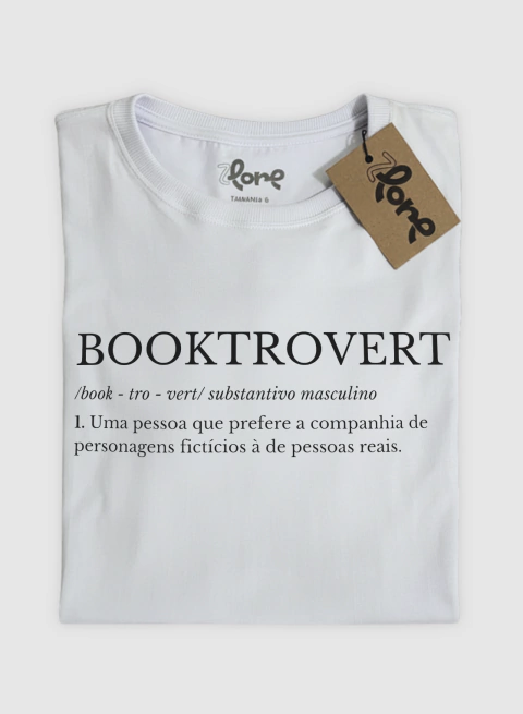 Camiseta Feminina BookTrovert - comprar online