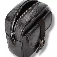 Bolso Crossbody Coach Negro con Granulado - Solo para GXRLS