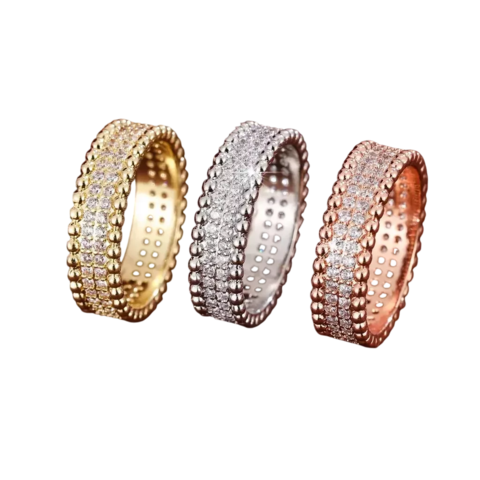 Anel Aparador com Mini Zircônias – Folheado em Ouro 18K - comprar online