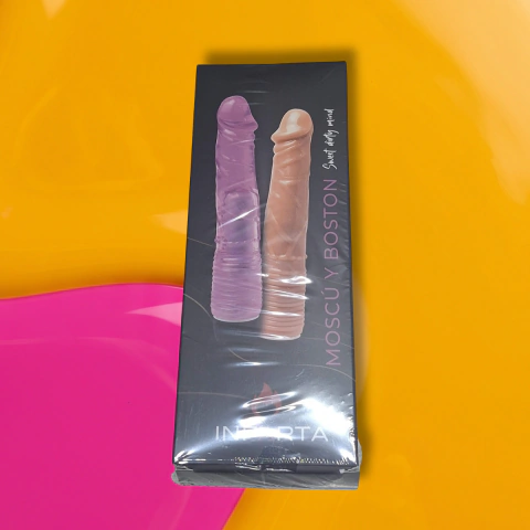 VIBRADOR REALÍSTICO Y FLEXIBLE "BOSTON" -- Infarta Toys