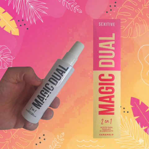 Aceite Sensual para Masajes y Lubricante Magic Dual – Sexitive - comprar online
