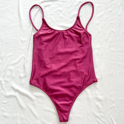 Entera colaless clásica UVA BRILLANTE