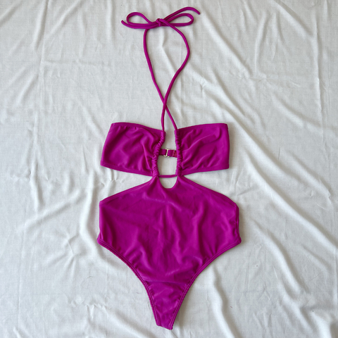 Entera con Top PURPURA