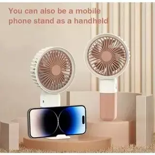 Mini Ventilador Portátil Silencioso Recarregável