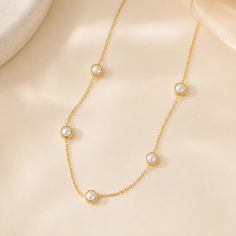 Collar Casual De Acero Inoxidable 304