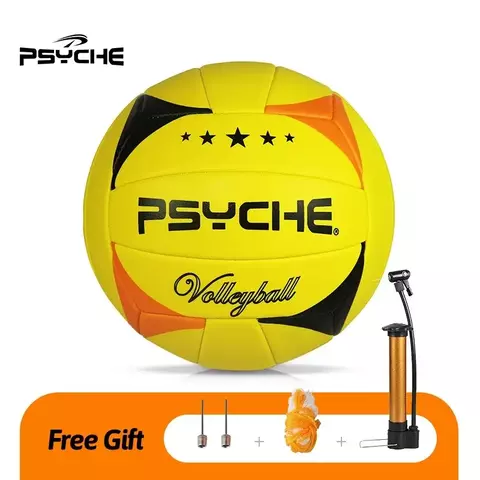 Bola de vôlei Psyche tamanho original 5 especial macio estável salto interno a