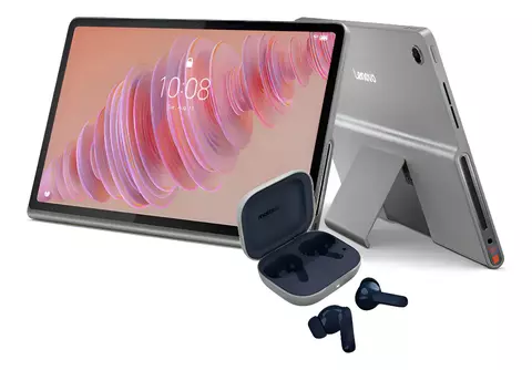 Tablet Lenovo Tab Plus 11.5" 2K 8GB+128GB Octa JBL Hi-Fi Speakers c/funda Android 14 + AURICULARES BT MOTO BUDS Regalo