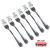 Kit com 6 Garfos Talher em Aço Inox Utensilios - loja online
