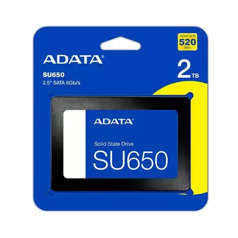 Disco SSD Adata 2TB SU650 SATA 6Gb/s 2.5" - comprar online