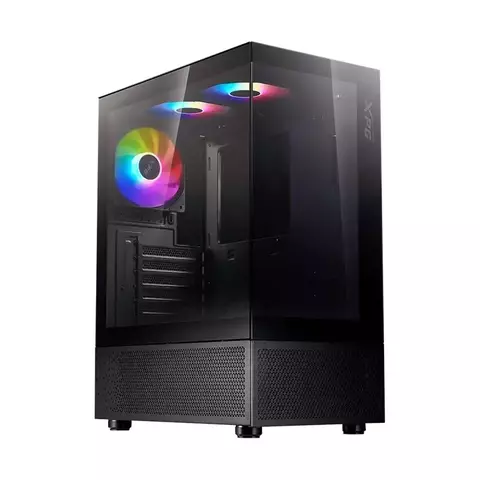 Gabinete XPG Gaming Invader X Mini Black sin fuente compatible con Gforce RTX 50 - comprar online