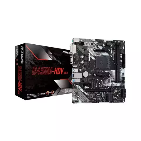 MOTHER ASROCK B450M-HDV4.0 Socket AM4 para DDR4 - comprar online