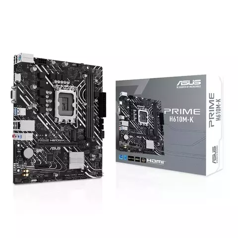 MOTHER ASUS PRIME H610M-K para DDR5 Socket: LGA1700 - comprar online